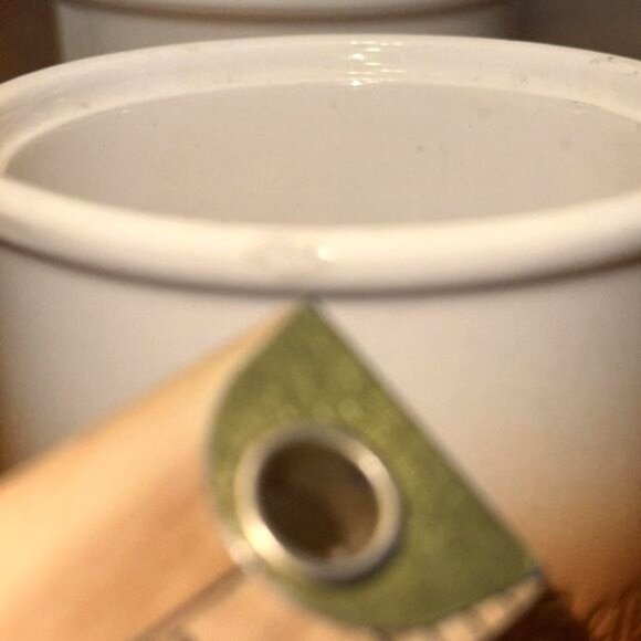 Set Of 2 Saint Benoit Yogurt Ceramic Cups - Picture 5 of 7